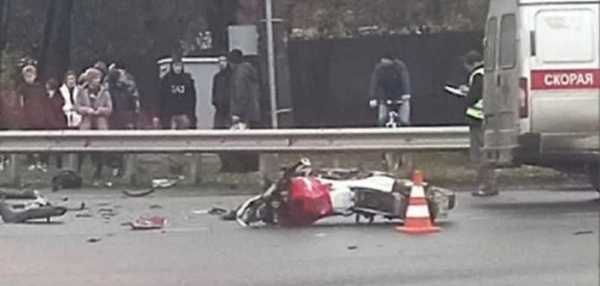 В ДТП с Ленобласти погибли мотоциклист с пассажиром