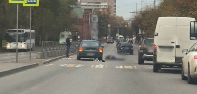 В Калининграде на переходе сбили мужчину