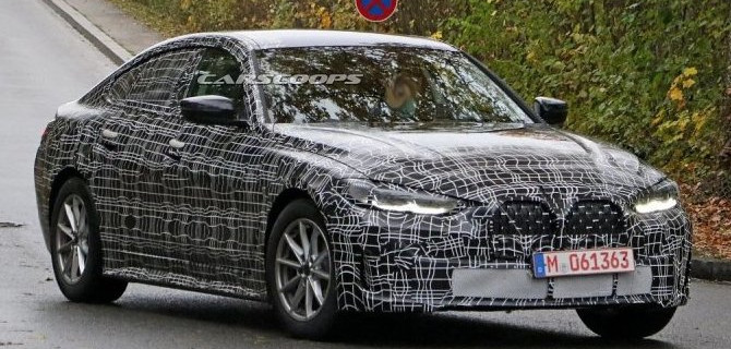 На испытания выехал новый BMW 4-Series Gran Coupe