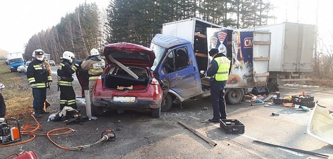 Женщина погибла в ДТП в Свердловской области