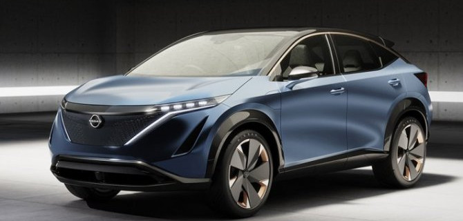 Начались поставки в Европу электромобиля Nissan Ariya