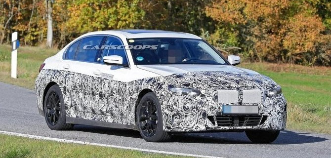 Начались испытания электрического BMW 3-Series