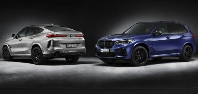 В России появились лимитированные BMW X5 M и BMW X6 M