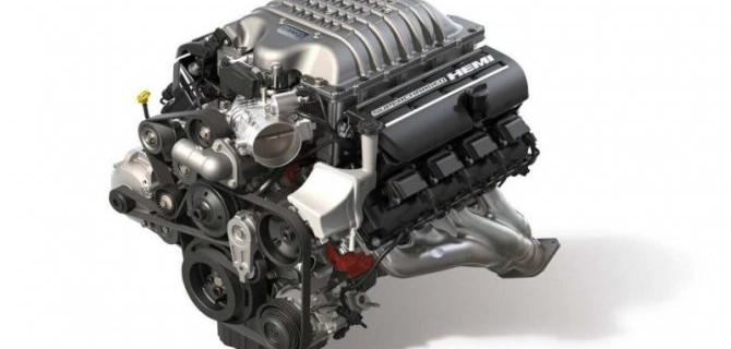 Начались продажи «коробочной» версии мотора Dodge Hellcat