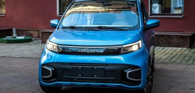 В России появится новый бюджетный китайский электромобиль