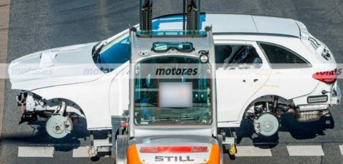 Новый универсал Mercedes-Benz C-Кlassе избавили от камуфляжа