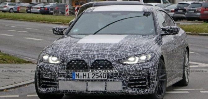 Началось тестирование обновлённого спорт-седана BMW M4 Gran Coupe