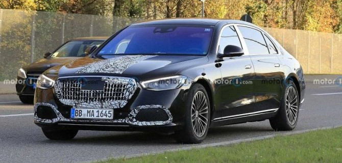 Новый Mercedes-Maybach избавили от камуфляжа