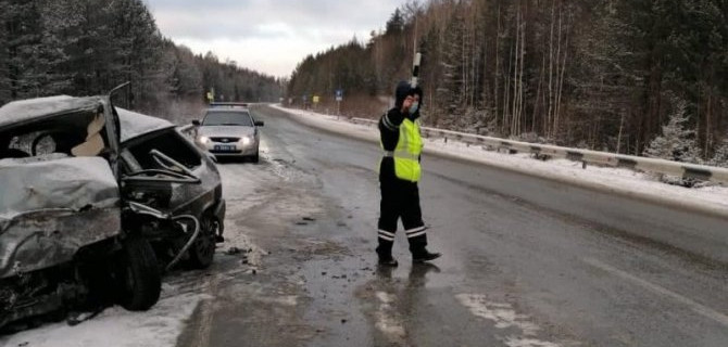 В ДТП на трассе Екатеринбург – Серов погиб водитель