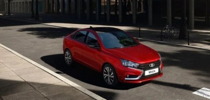 Начались продажи Lada Vesta Sport в двухцветной окраске
