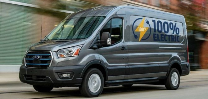 Ford Transit получил электрическую модификацию