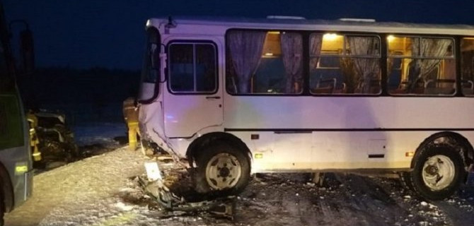 В ДТП с автобусом в Челябинской области погиб человек