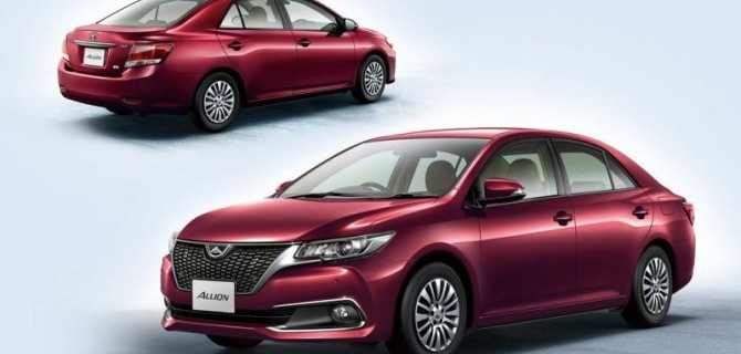 Седан Toyota Allion покинет пределы Японии