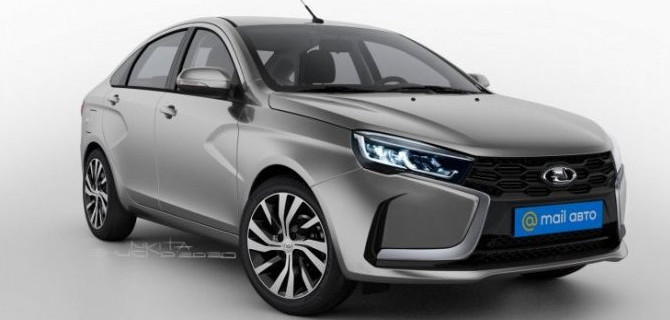 Lada Vesta FL получит светодиодную оптику