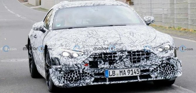 Начались испытания нового Mercedes-Benz SL