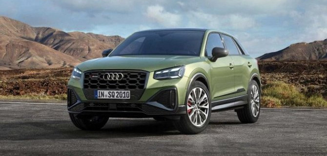 «Заряженный» кроссовер Audi SQ2 прошёл рестайлинг