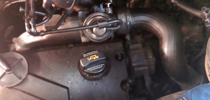 Замена клапана EGR Volkswagen T5