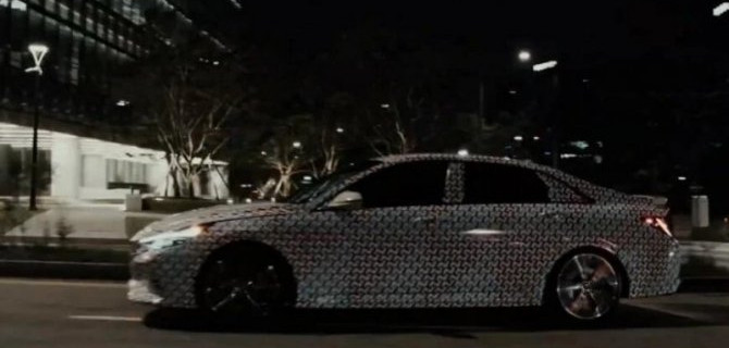 Представлен тизер Hyundai Elantra N