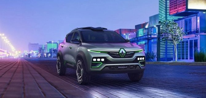 Представлен прототип кроссовера Renault Kiger