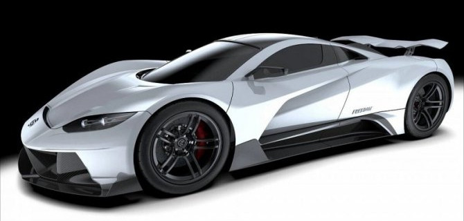 В США создан электрический гиперкар невероятной мощности