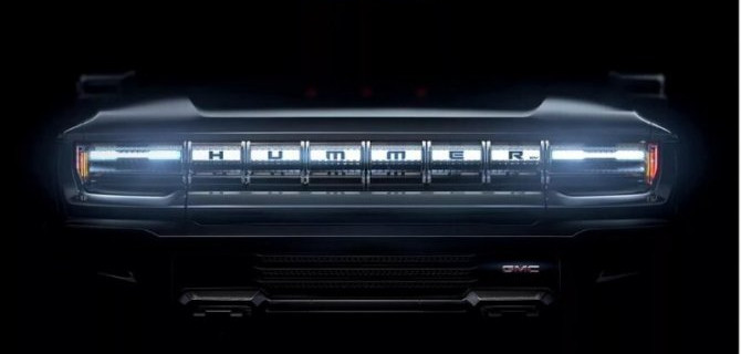 Появился снимок электрического внедорожника Hummer