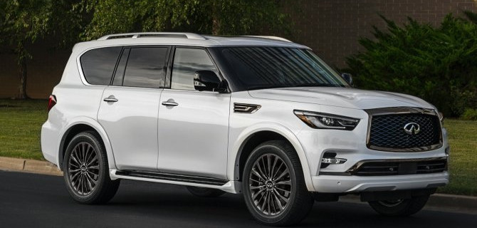 Начались российские продажи обновлённого Infiniti QX80