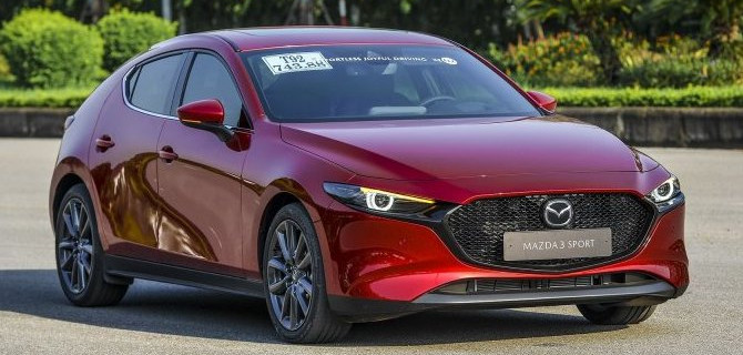 Mazda 3 получила гибридную силовую установку