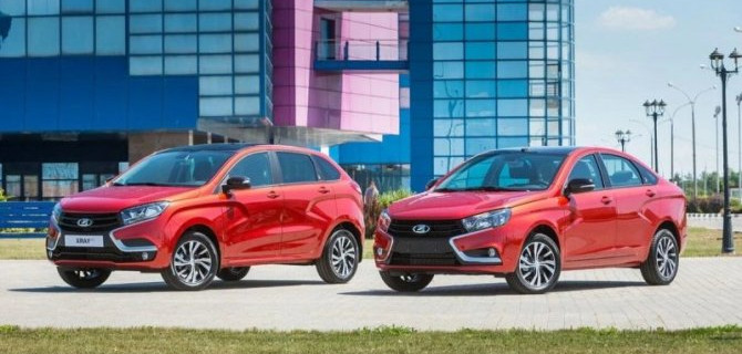 Две модели Lada получат цифровые «приборки»