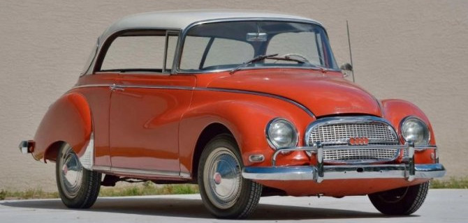 На продажу выставлено купе Audi 60-х годов
