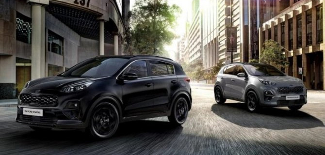 KIA Sportage «почернел»