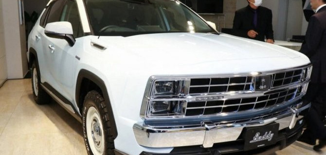 В Японии начался приём заказов на оригинальный ретро-кроссовер