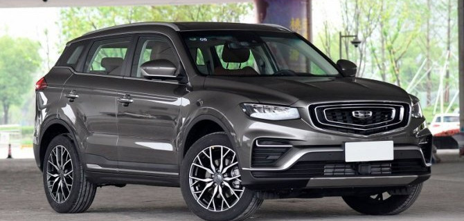 В России появится очередной кроссовер от Geely