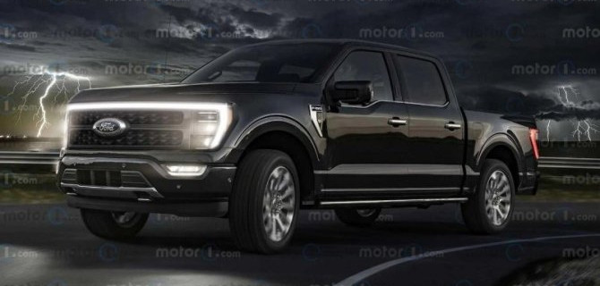 Электрический Ford F-150: появились подробности о дизайне