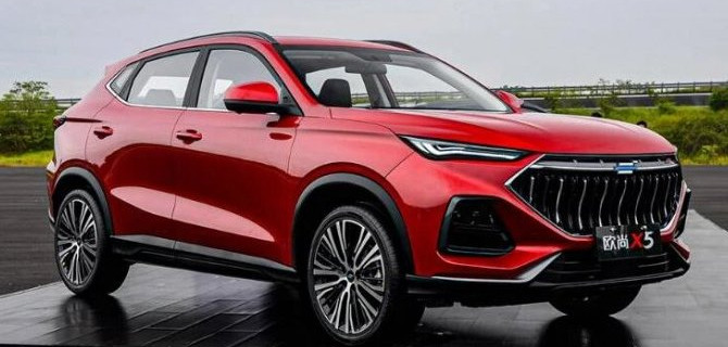 В продажу поступил новый кроссовер от Changan