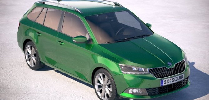 Новая Skoda Fabia получит два варианта кузовов