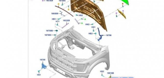 Появилось патентное изображение нового Ford F-150 Raptor