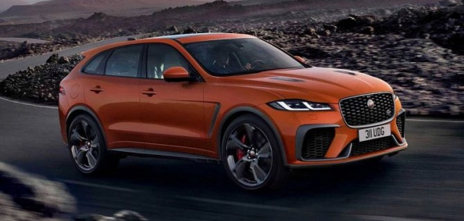 Представлен обновлённый Jaguar F-Pace SVR