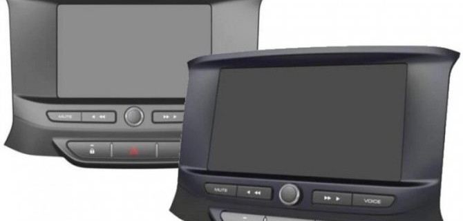 «АвтоВАЗ» запатентовал новую мультимедийную систему