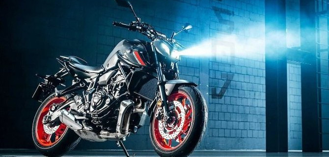 Представлен обновлённый байк Yamaha MT-07