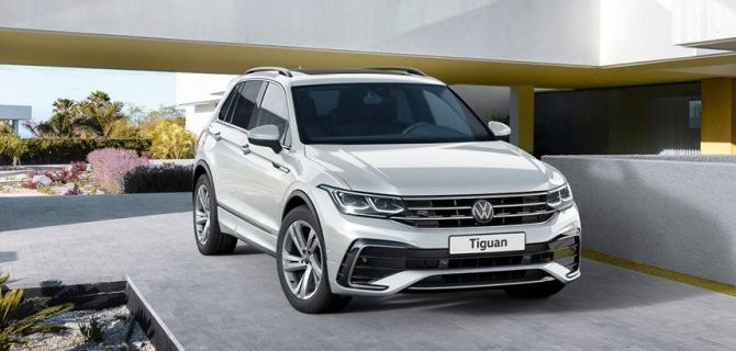 Новый Volkswagen Tiguan появится на российском рынке в декабре 2020 года