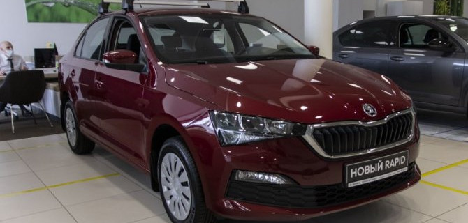 Новогодняя реализация новых ŠKODA RAPID ACTIVE