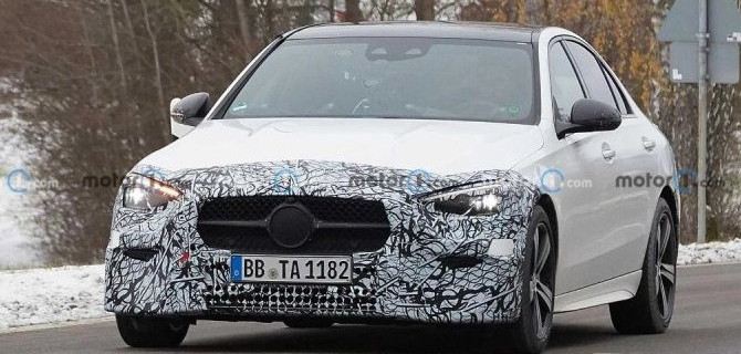 На дорогах замечен обновлённый Mercedes-Benz C-Кlassе