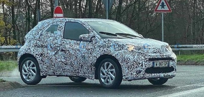 На дорогах замечен новый хэтчбек Toyota Aygo