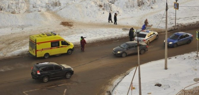 В Череповце иномарка сбила пенсионерку