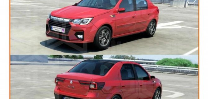 Показаны рендеры иранской версии Renault Logan