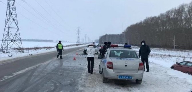 Два человека погибли в ДТП в Кемеровской области