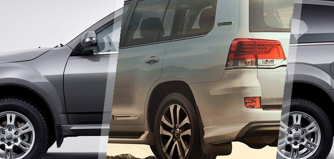 Лучшие рамные внедорожники в разных ценовых категориях