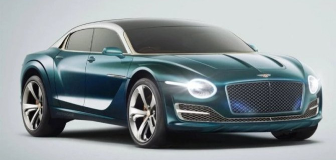Каким будет первый электромобиль Bentley