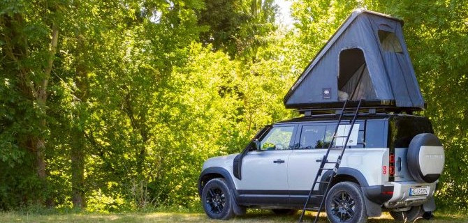 Эксклюзив в «АВИЛОН»: «Дом для двоих» на крышу нового Land Rover Defender