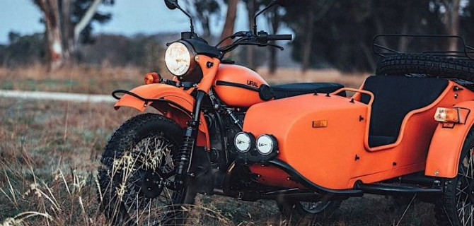 Мотоцикл «Урал» получил «праворульное» исполнение